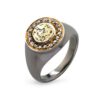 Ring Freja Coin Pavé