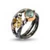 Ring Dubeca Aqua Flower