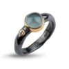 Ring Antique Aqua