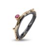 Ring Zeus Single Ruby