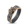 Ring Jackie Duo Pavé Raw