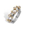Manhattan 5-Rose Silver Ring