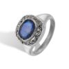 Frida Signet Pavé Labradorite