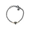 Victoria Heart Pave Armbånd