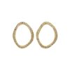 Onassis Oval Golden Pavé (29mm)