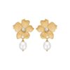 Poppy Zirconia & Pearl (GP) Ørestikkere