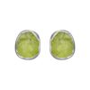 Siv Raw Peridot Silver